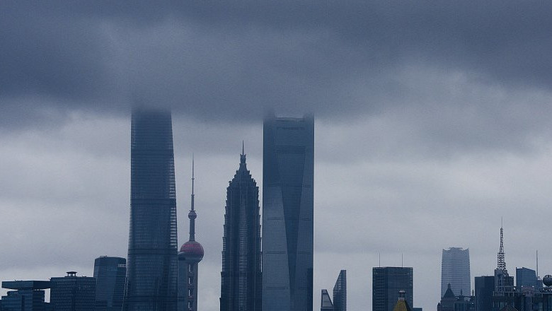 Taifun în Shanghai