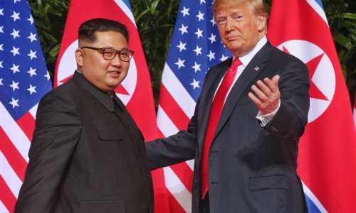 Donald Trump și Kim Jong-un