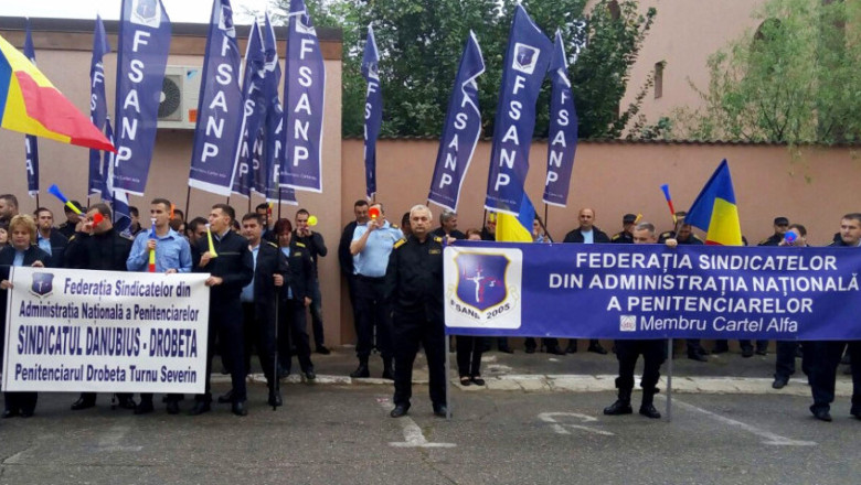 Protestele angajaților din penitenciare