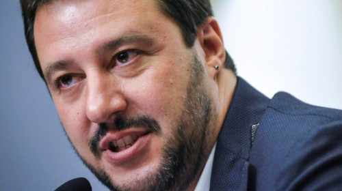 Matteo Salvini, ministrul de Interne al Italiei