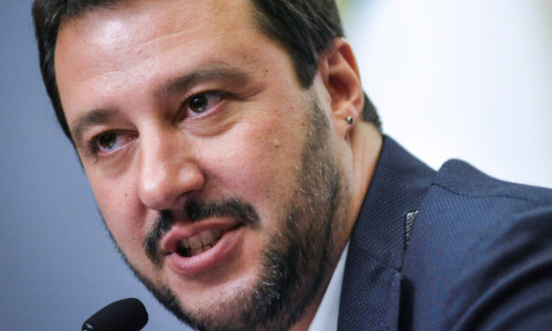 Matteo Salvini, ministrul de Interne al Italiei