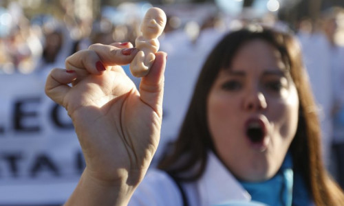 Proteste anti-avort în Argentina