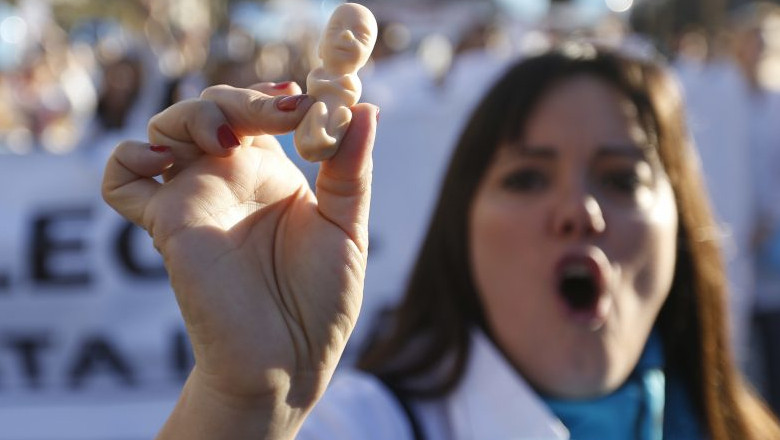Proteste anti-avort în Argentina