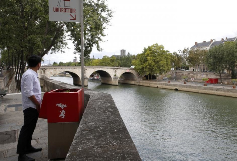 Pisoar expus în Paris