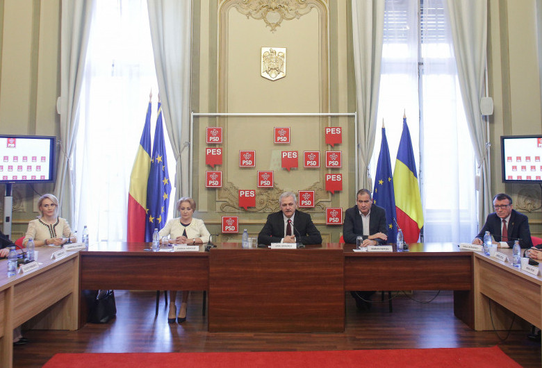 PSD cu Viorica Dăncilă,Liviu Dragnea și alții