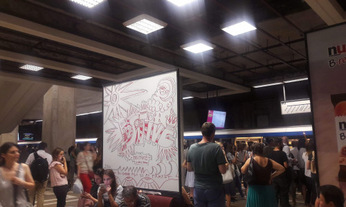 Atac cu spray la metrou