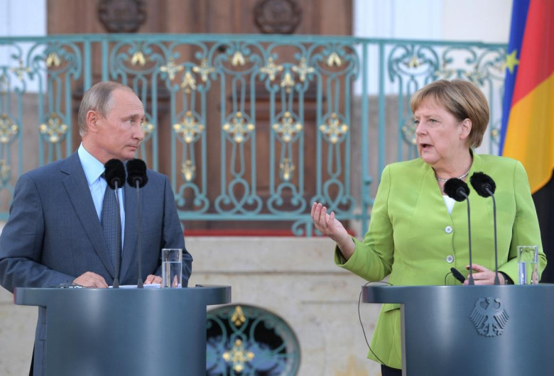 merkel putin