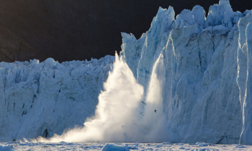 Calota glaciară se topește, ghețari