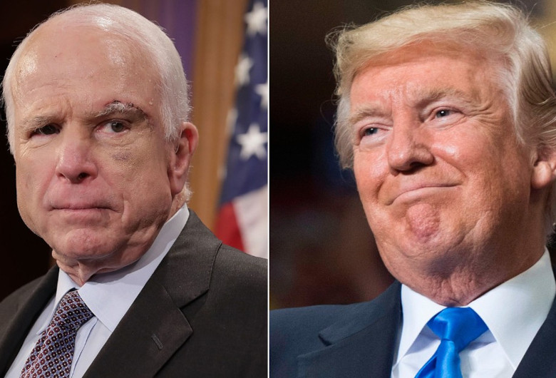 Donald Trump vs John McCain