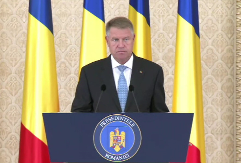 Klaus Iohannis, la Cotroceni