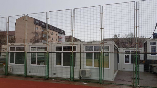 Containere școlare în Timișoara