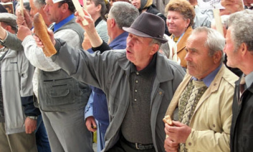 Grevă pensionari