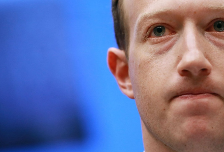 Mark Zuckerberg trist