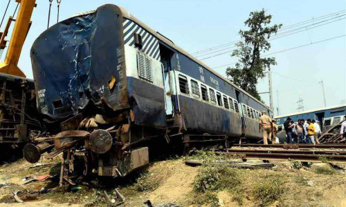 Accident tren India