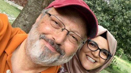 Jamal Khashoggi cu logonica