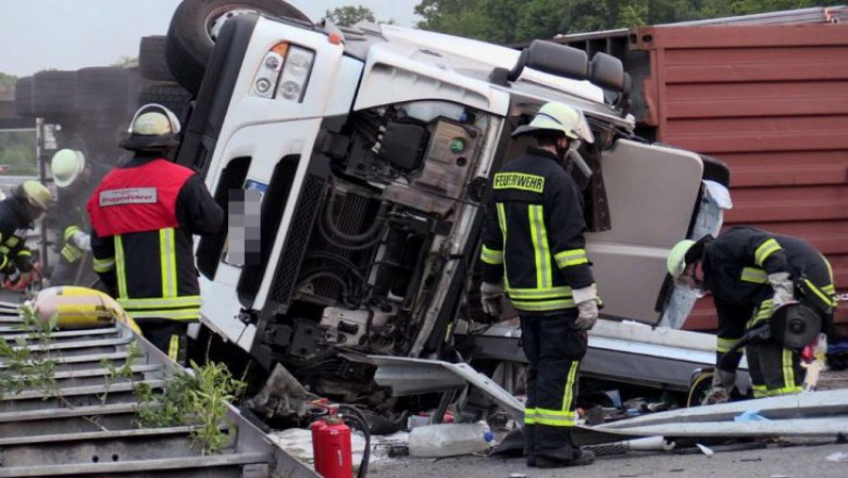 Accident cu români în Germania