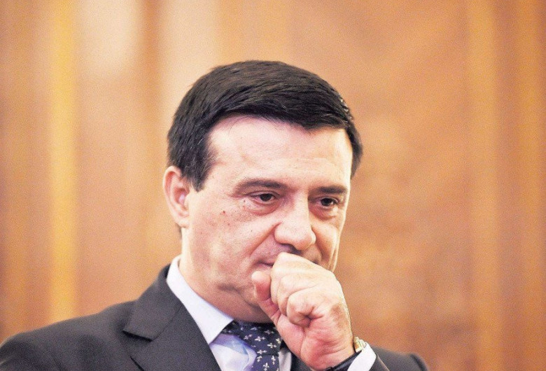Niculae Bădălău supărat