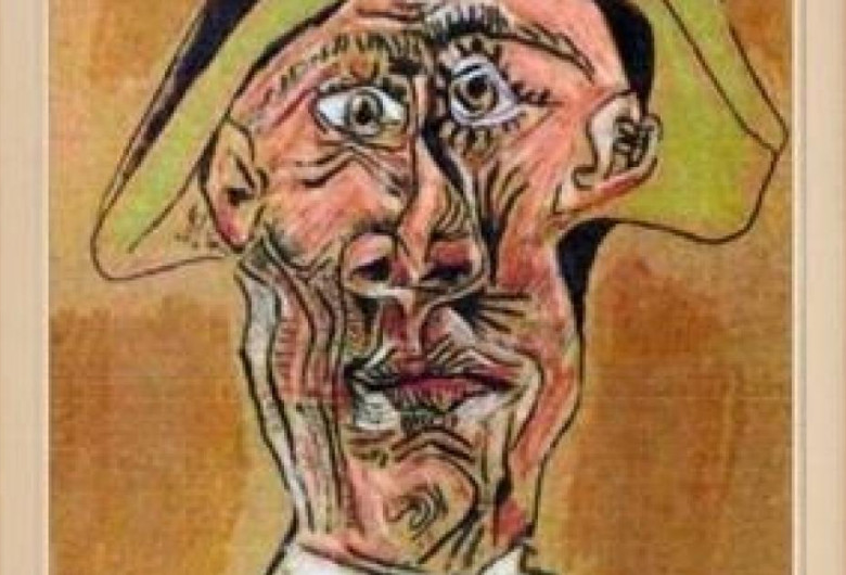 Cap de Arlechin, tablou de Picasso