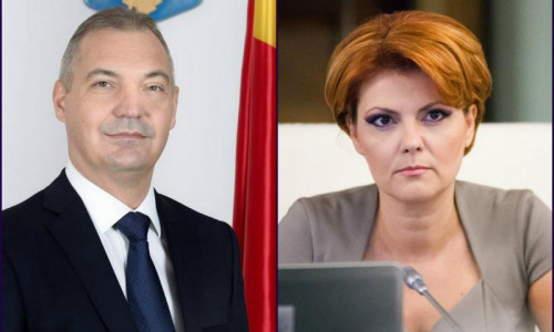 Lia Olguța Vasilescu și Mircea Drăghici