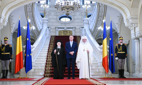 klaus iohannis patriarhul daniel