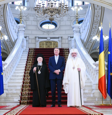 klaus iohannis patriarhul daniel