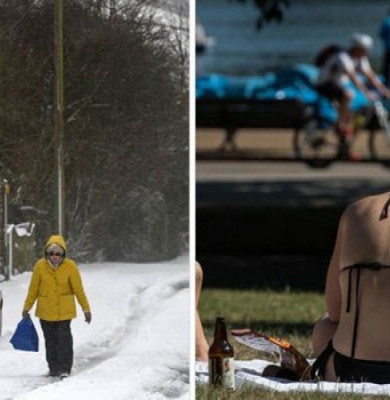 Viscol și caniculă