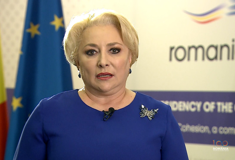 Viorica Dăncilă, cu Președinția Consiliului UE