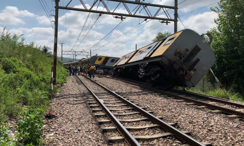 Accident feroviar în Pretoria