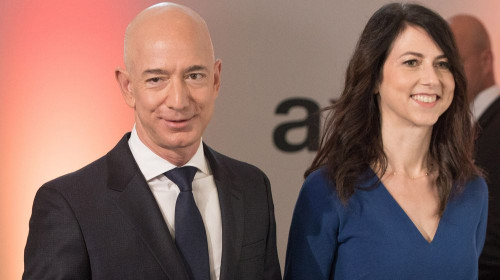 Jeff Bezos și fosta soție