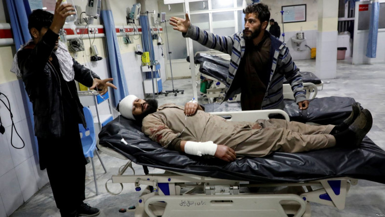 Atac în Kabul, rănit
