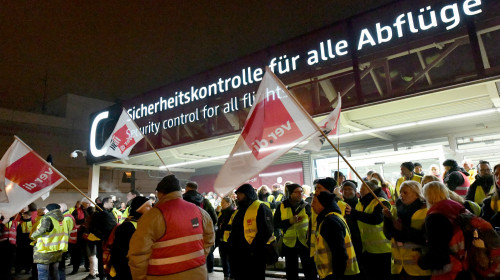 Grevă la aeroporturile germane