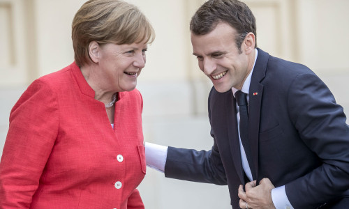 merkel macron