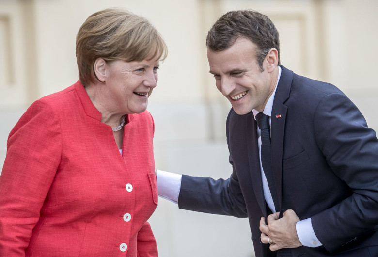 merkel macron