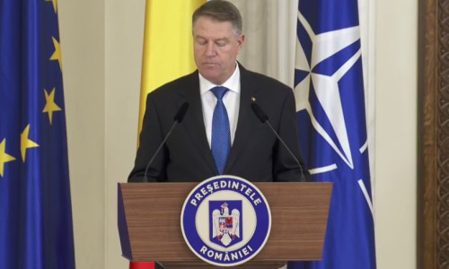 Klaus Iohannis, la Cotroceni