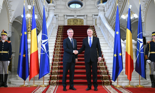 Jens Stoltenberg Klaus Iohannis