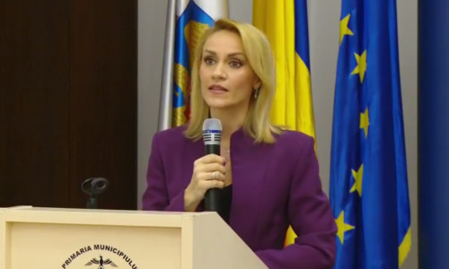 Gabriela Firea, la Primăria Capitalei