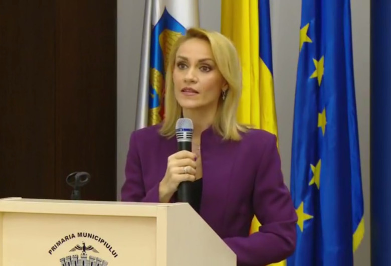 Gabriela Firea, la Primăria Capitalei