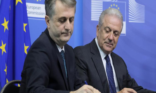 Dimitris Avramopoulos și Mevludin Nuhodzic