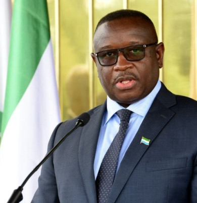 Julius Maada Bio, președintele Sierra Leone