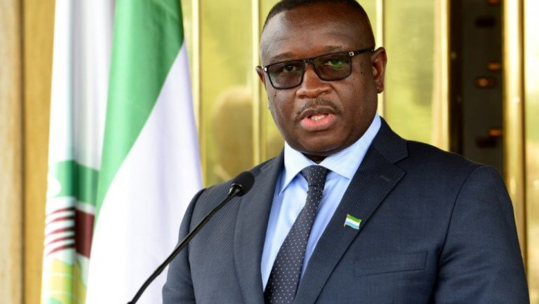 Julius Maada Bio, președintele Sierra Leone