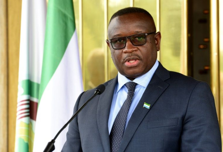 Julius Maada Bio, președintele Sierra Leone