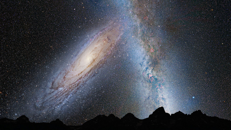 Coliziune Calea Lactee cu Andromeda