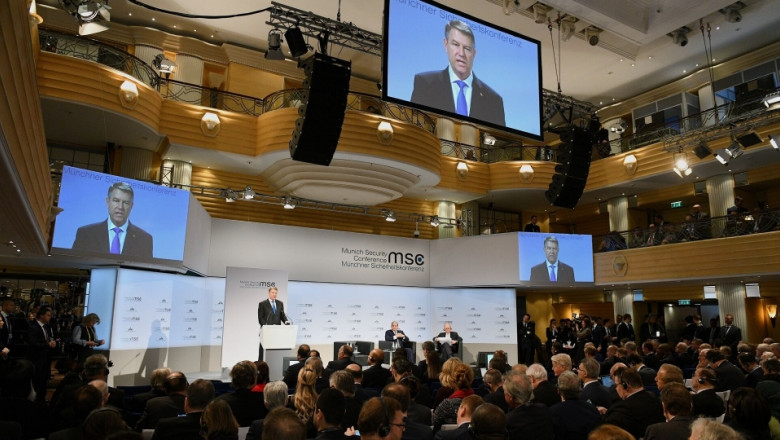 Iohannis la Conferința de Securitate de la Munchen