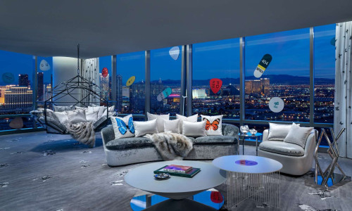Cameră de hotel scumpă în Las Vegas