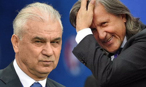 Ilie Năstase cu Anghel Iordănescu