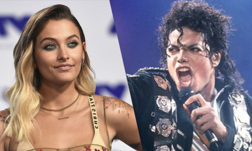 Paris Jackson cu Michael