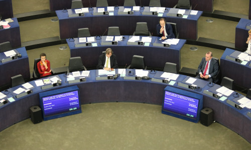 Parlamentul European Strasbourg lideri