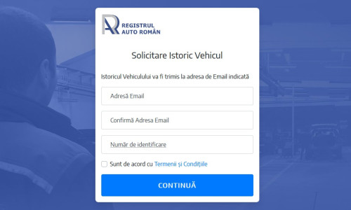 Registrul Auto Român - Istoric Vehicul