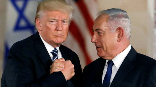 Donald Trump cu Benjamin Netanyahu