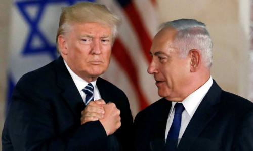 Donald Trump cu Benjamin Netanyahu